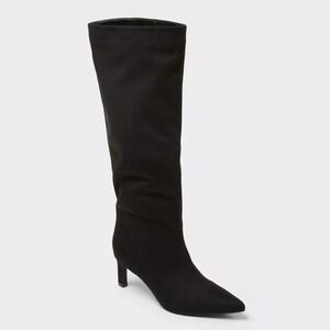 Women's A New Day Justice Mid-Calf Boots Black Size 11 – New With Tags